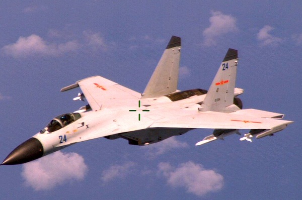 中國殲-11戰機/圖擷取自維基百科