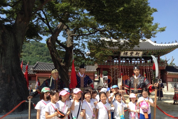 韓國幼兒園參觀水源華城