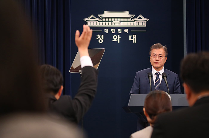 文在寅誓言,會努力讓「川金會」成功順利舉行/青瓦台