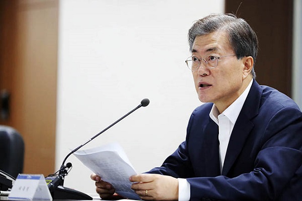 文在寅政府擬對富人和大企業增稅/圖青瓦台