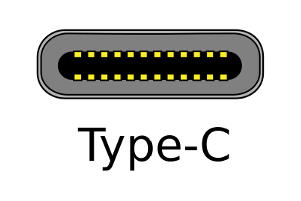 USB-C介面可支援多通道的傳輸,所以USB 3.2會採用USB-C線材和接口。(圖/維基百科)