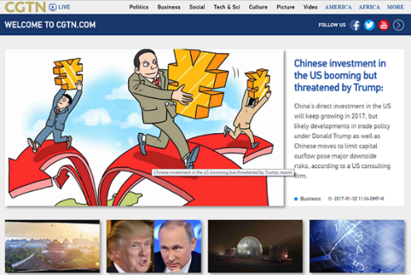 cgtn網頁/圖擷自cgtn網頁