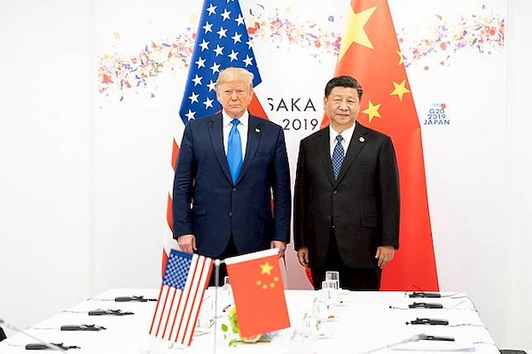 川普與習近平會晤歷史畫面/網路圖片